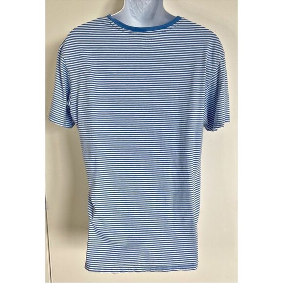 Pacsun Basics Blue Stripe T-Shirt Mens Size Medium - Picture 3 of 5